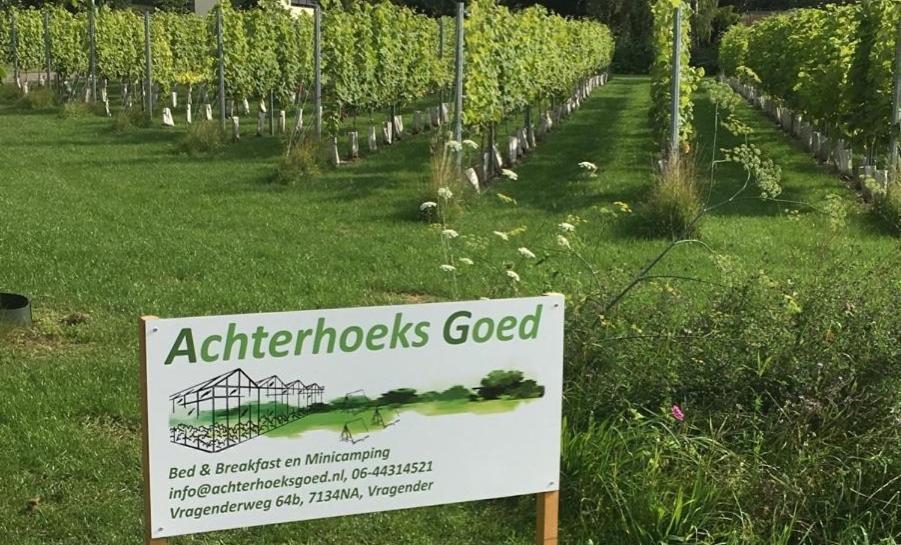 Achterhoeks Goed, Minicamping In Vragender Buitenkant foto
